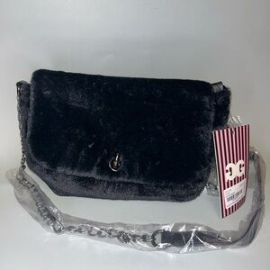NWT Gilda Paris faux fur crossbody bag